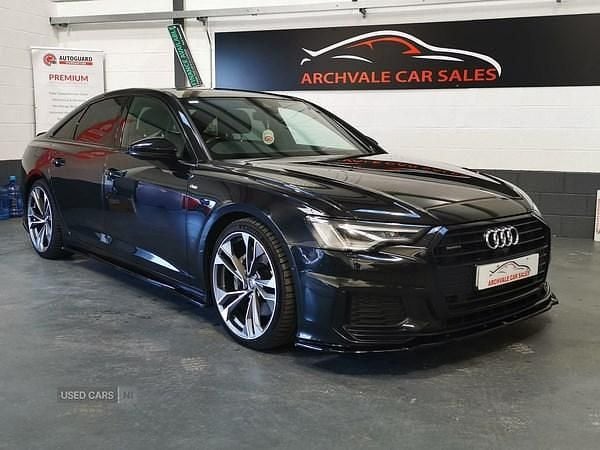 Grey Used 2019 Audi A6 S-Line Sedan | £17,950 (Good price) - Image 1/4