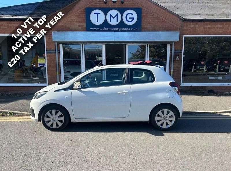 White Used 2014 Peugeot 108 Active Hatchback | £5,995 (Expensive) - Image 1/4