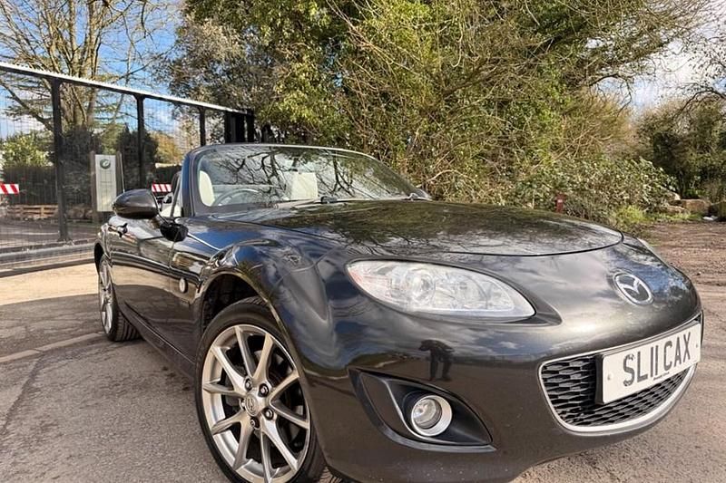 Used Mazda MX5 160 HP (117 kW) 2011 Black Cabriolet