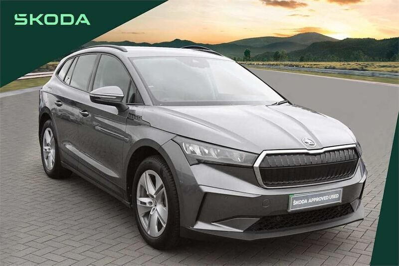 Grey Used 2023 Skoda Enyaq iV Loft SUV | £19,965 (Fair price) - Image 1/4