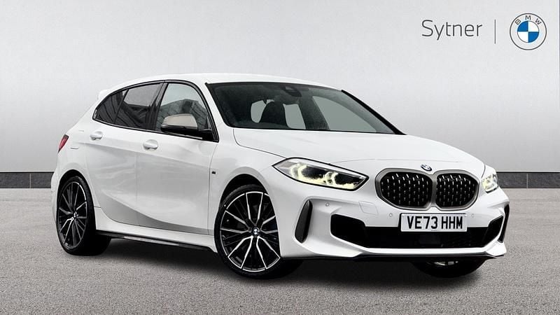 Used BMW M135 Shadowline 302 HP (222 kW) 2024 White Hatchback