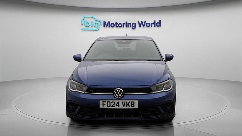 Used VW Polo R-line 95 HP (69 kW) 2024 Blue Hatchback