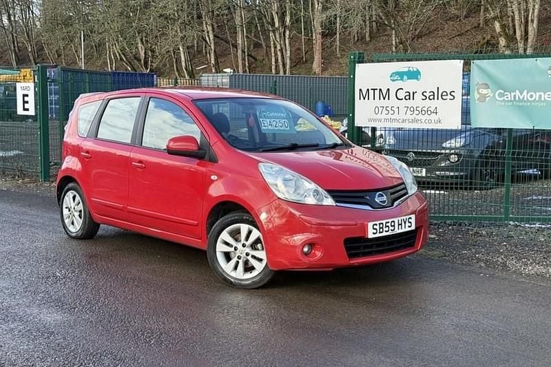 Used Nissan Note Acenta 2010 Red Hatchback