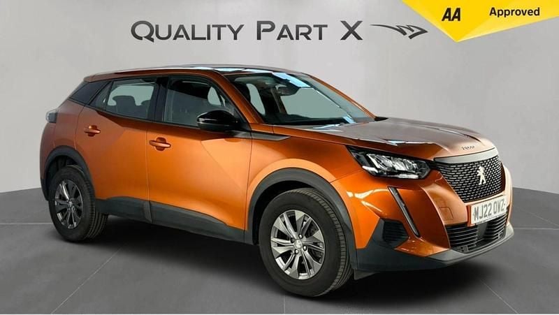 Orange Used 2022 Peugeot 2008 Active Premium SUV | £13,350 (Good price) - Image 1/4