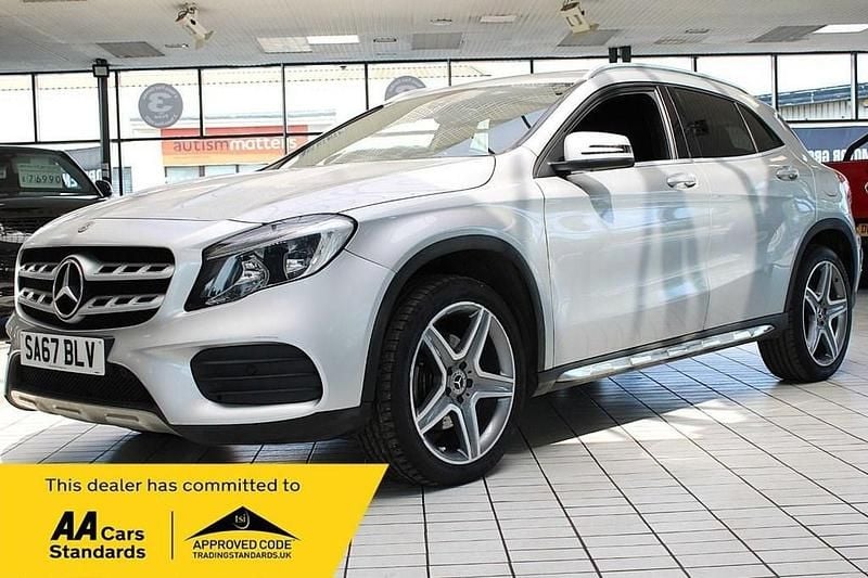 Silver Used 2017 Mercedes GLA250 AMG line SUV | £12,860 (Fair price) - Image 1/3