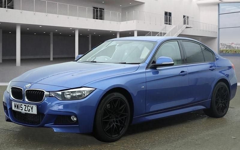 Used BMW 330 M Sport 258 HP (189 kW) 2015 Blue Sedan