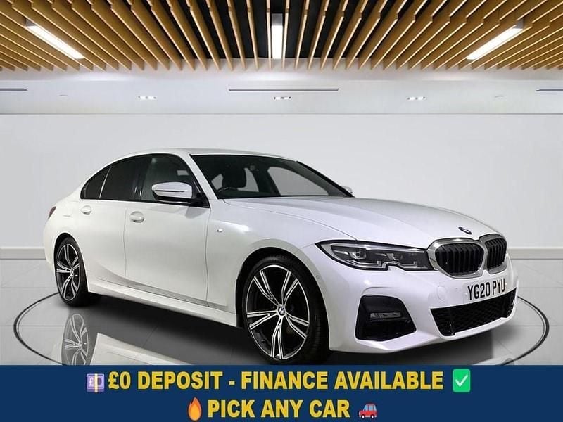 White Used 2020 BMW 320 M Sport Sedan | £19,299 (Fair price) - Image 1/4