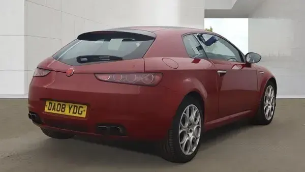 Begagnad Alfa Romeo Brera 2008 Röd Sportkupé