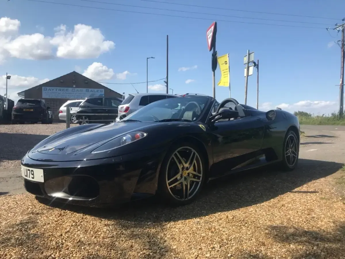Used Ferrari F430 490 HP (360 kW) 2007 Black Cabriolet