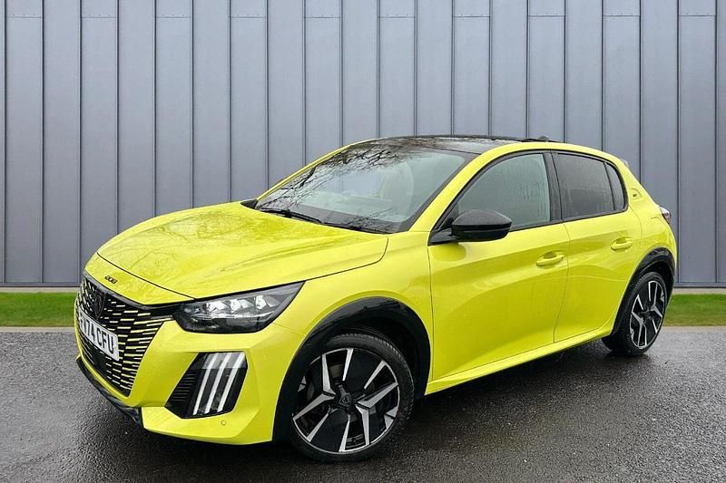 Used Peugeot 208 GT 99 HP (72 kW) 2024 Yellow Hatchback