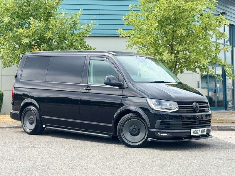 Black Used 2017 VW T6 Highline Van | £29,995 - Image 1/4