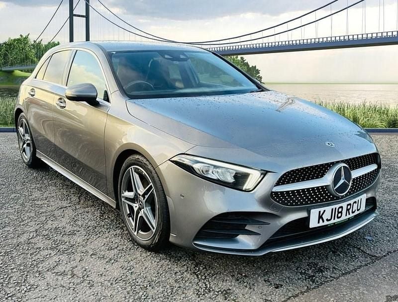 Grey Used 2018 Mercedes A180 Executive Hatchback | £13,490 (Fair price) - Image 1/3