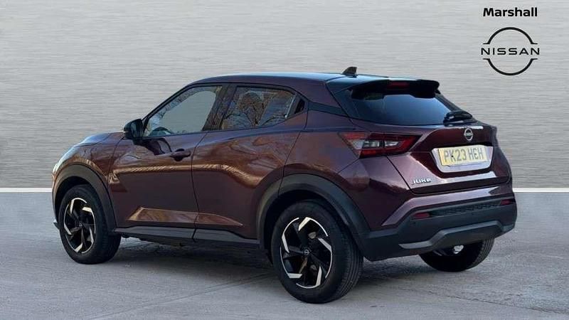 Used Nissan Juke N-Connecta 114 HP (83 kW) 2023 Red SUV