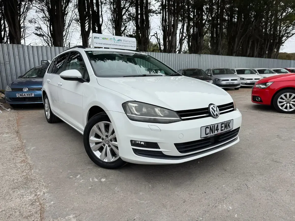 Used VW Golf VII 2014 White Estate