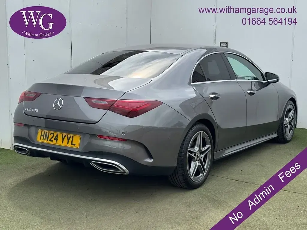 Used Mercedes CLA180 Executive 136 HP (100 kW) 2024 Grey Coupe