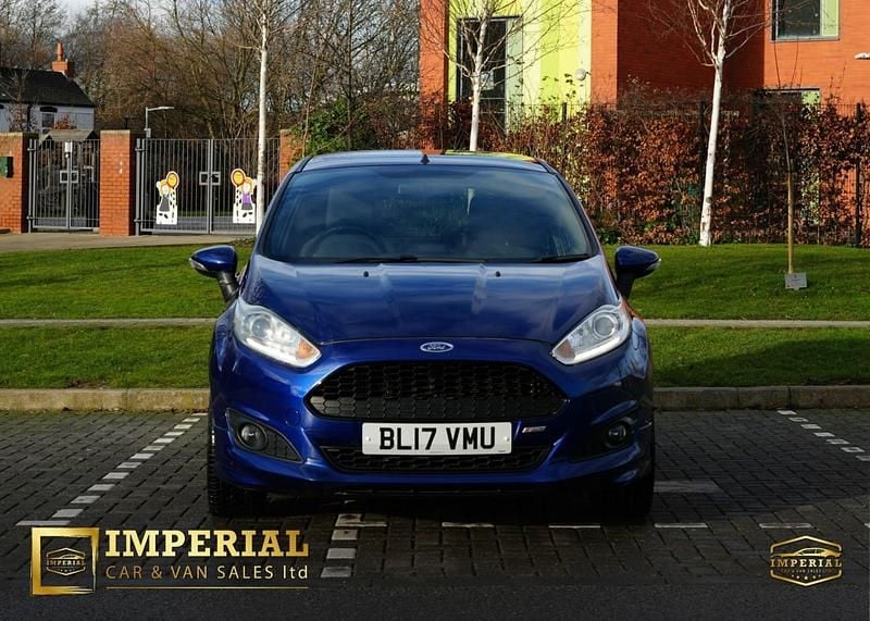Used Ford Fiesta ST-Line 2017 Blue Hatchback