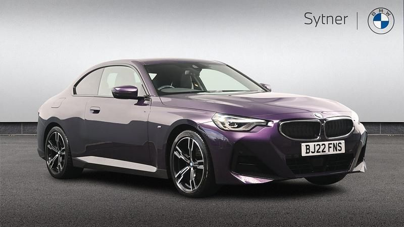 Purple Used 2022 BMW 220 M Sport Coupe | £27,000 (Good price) - Image 1/4