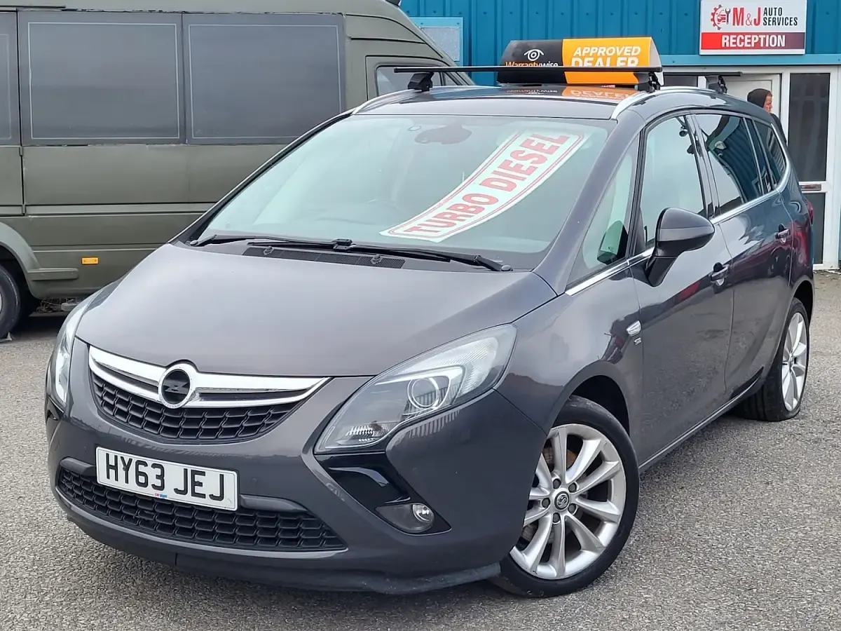 Used Vauxhall Zafira 170 HP (125 kW) 2013 Grey MPV
