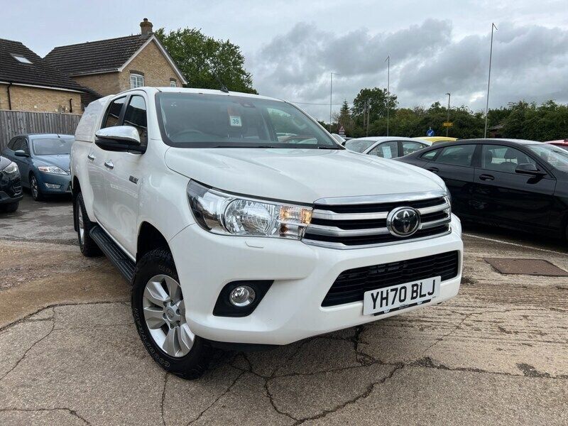 White Used 2020 Toyota HiLux Pickup | £19,190 (Super price) - Image 1/4
