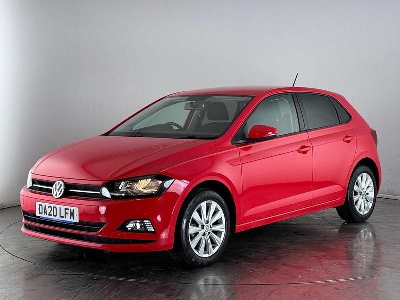 Used VW Polo Match 80 HP (58 kW) 2020 Red Hatchback
