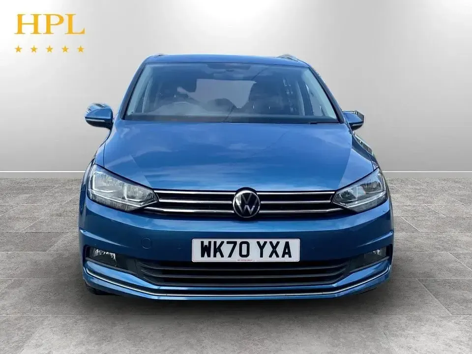 Used VW Touran SEL 150 HP (110 kW) 2021 Blue MPV