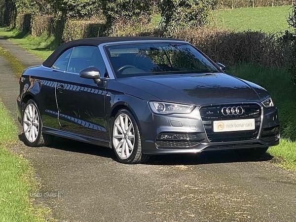 Used Audi A3 Cabriolet S-Line 2016 Grey Cabriolet