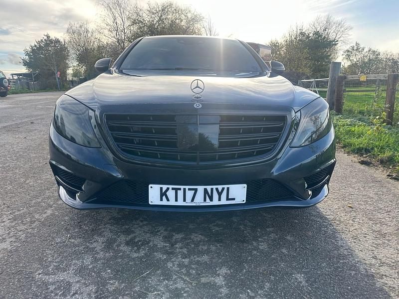 Used Mercedes S350 AMG line 254 HP (186 kW) 2017 Black Sedan