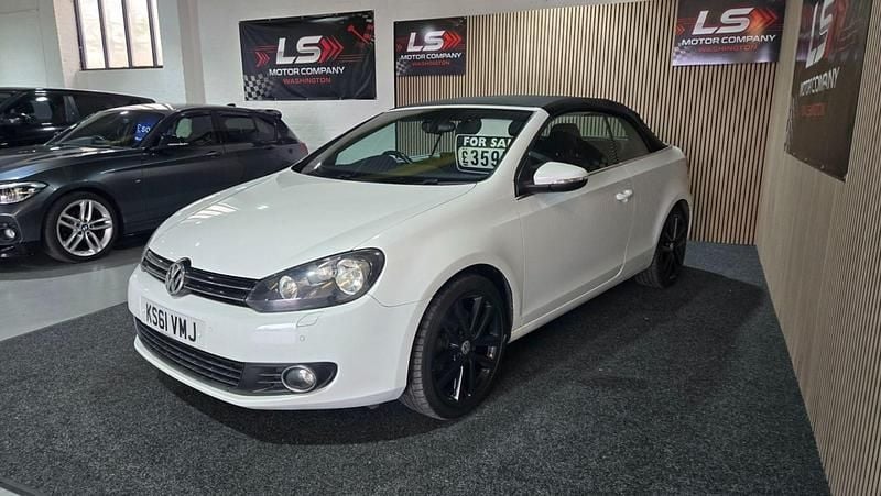 Begagnad VW Golf GT 2011 Vit Cab
