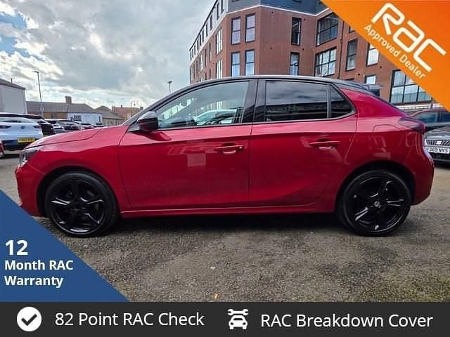 Used Vauxhall Corsa S 130 HP (95 kW) 2023 Red Hatchback