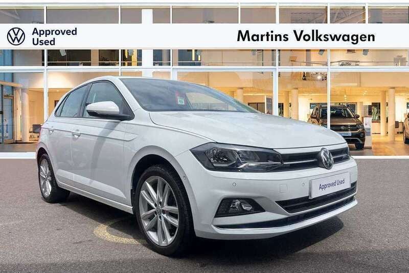 White Used 2018 VW Polo SEL Hatchback | £15,790 (Fair price) - Image 1/4
