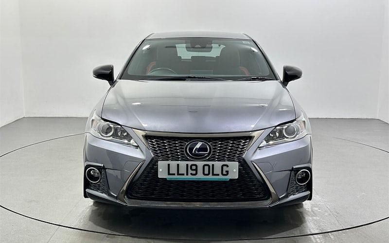 Used Lexus CT200h Sport Line 136 HP (100 kW) 2019 Grey Hatchback