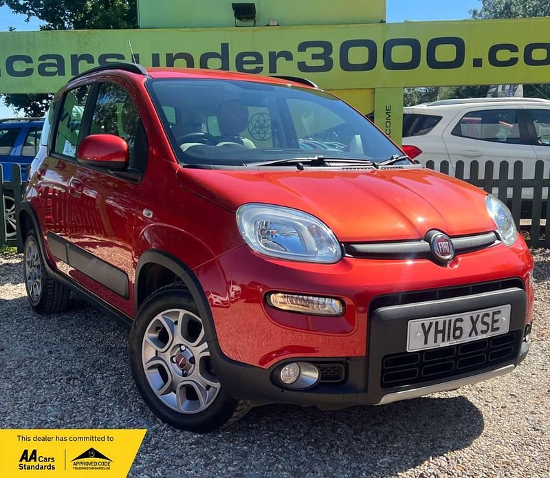 Red Used 2016 Fiat Panda Trekking Hatchback | £5,825 (Fair price) - Image 1/4