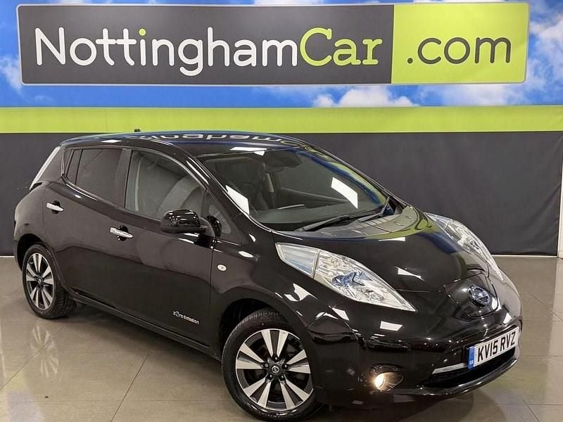 Used Nissan Leaf Tekna 78 kW (107 HP) 2015 Black Hatchback