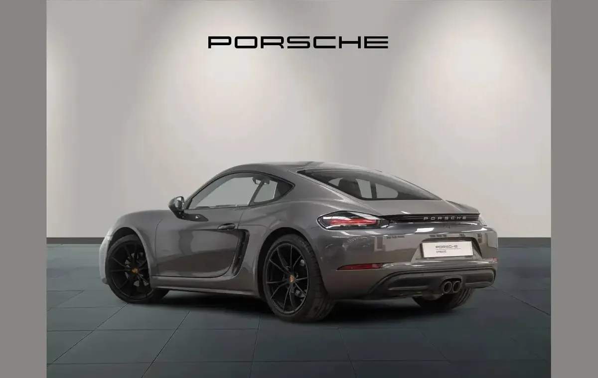 Used Porsche Cayman 296 HP (217 kW) 2019 Grey Coupe