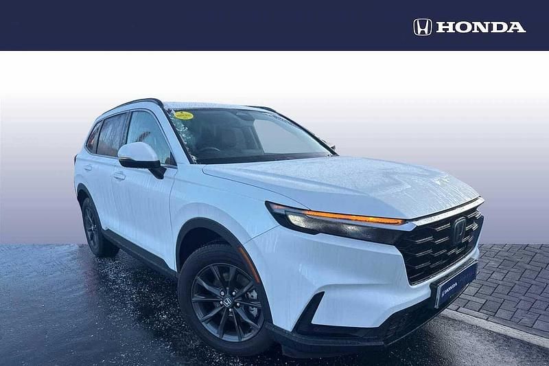 Platinum white Used 2024 Honda CR-V Elegance SUV | £33,290 (Good price) - Image 1/4