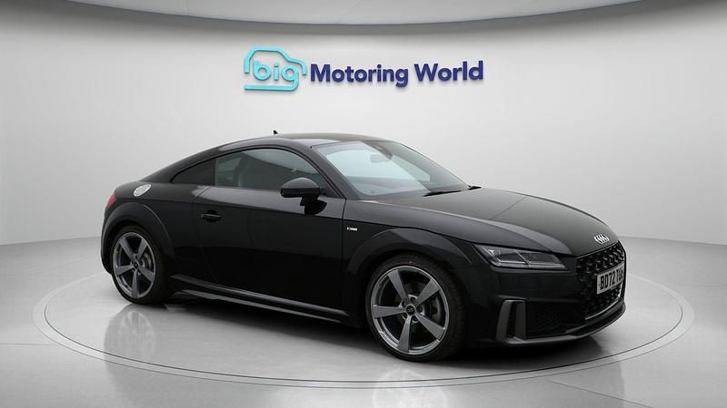 Black Used 2022 Audi TT S-Line Coupe | £23,900 (Fair price) - Image 1/4