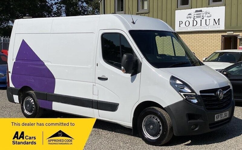White Used 2020 Vauxhall Movano Edition Van | £9,990 (Super price) - Image 1/3