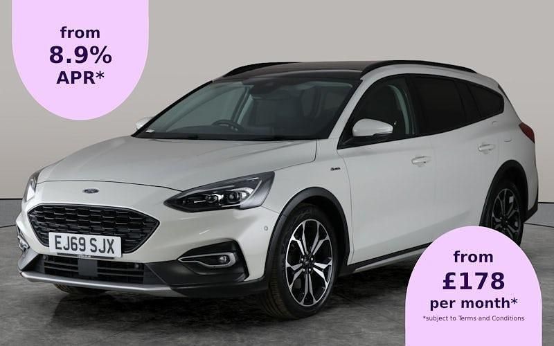 White Used 2019 Ford Focus Active X Estate | £11,694 (Fair price) - Image 1/3
