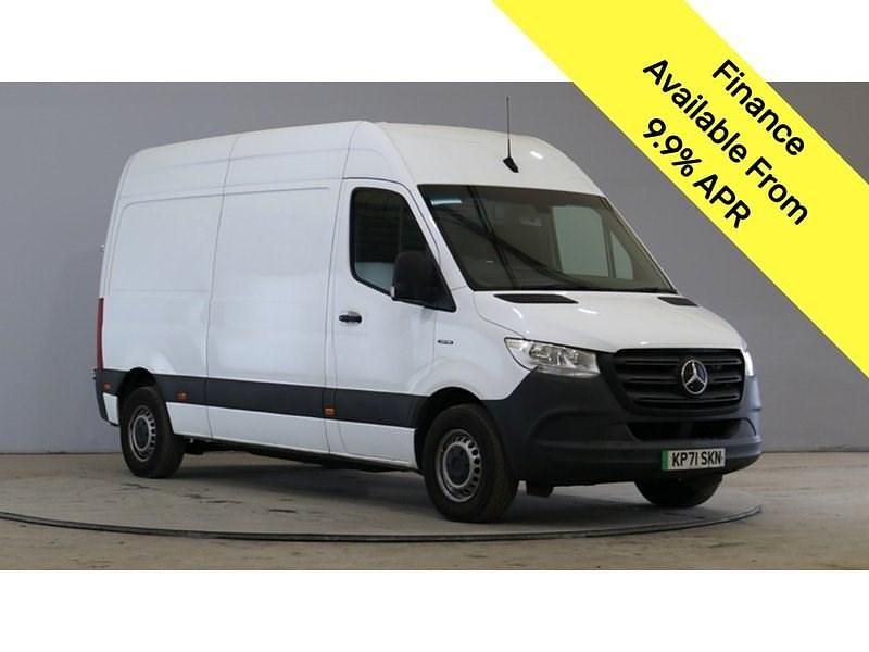 White Used 2021 Mercedes E-Sprinter Progressive Van | £8,500 - Image 1/3