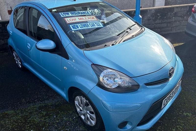 Used Toyota Aygo 2013 Blue Hatchback