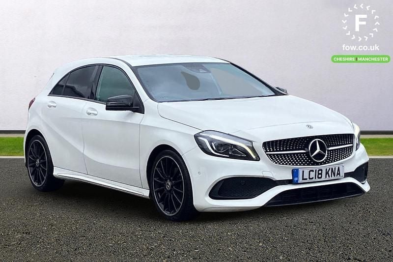 White Used 2018 Mercedes A180 Active Hatchback | £13,799 (Fair price) - Image 1/3
