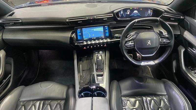 Used Peugeot 508 GT-line 131 HP (96 kW) 2020 Blue Hatchback