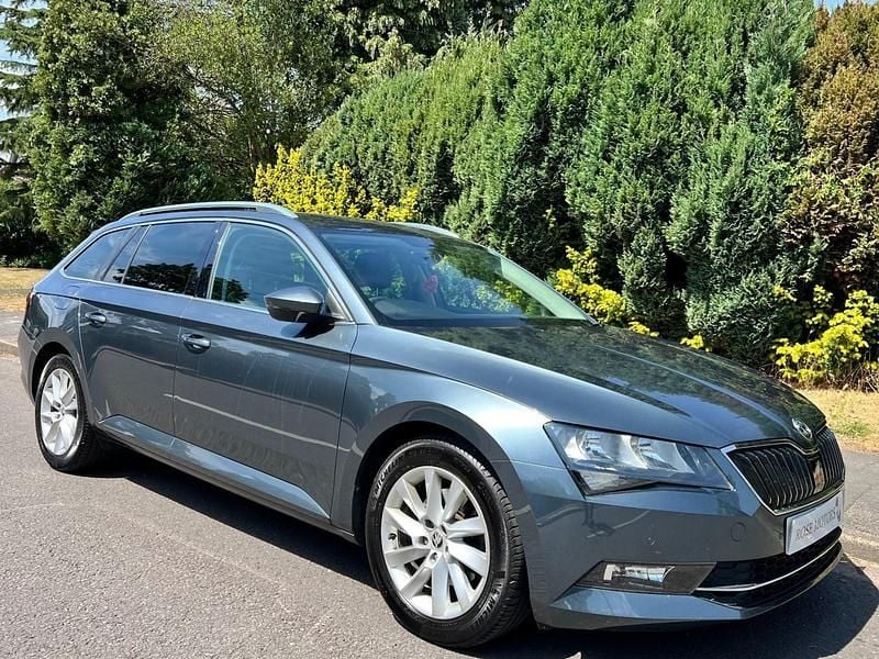 Grey Used 2017 Skoda Superb SE Technology Estate | £10,995 (Fair price) - Image 1/4