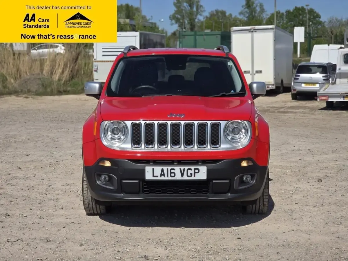 Usado Jeep Renegade Limited 140 HP (102 kW) 2016 Vermelho SUV