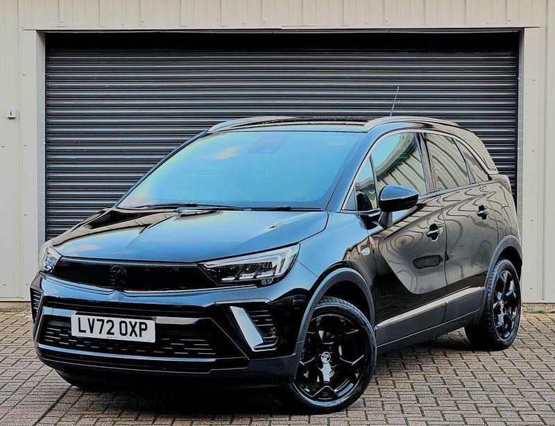 Used Vauxhall Crossland Ultimate 130 HP (95 kW) 2022 Black SUV