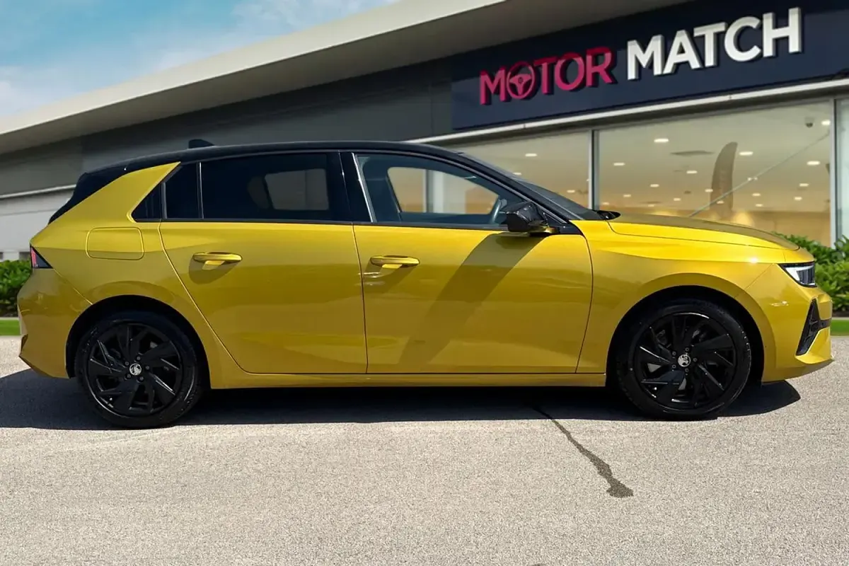 Used Vauxhall Astra GS Line 2023 Yellow Hatchback