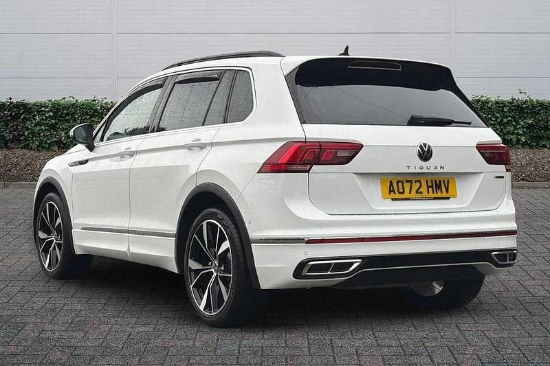 Used VW Tiguan R-line 190 HP (139 kW) 2022 White SUV