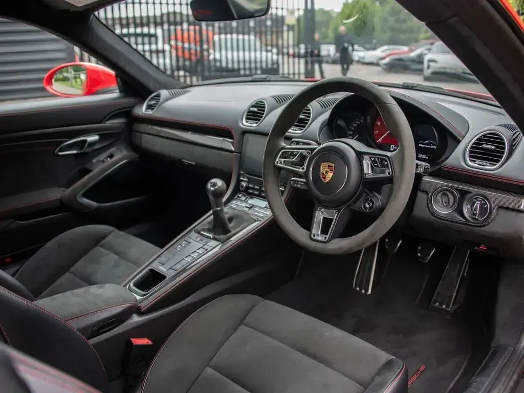 Used Porsche 718 2021 Red Coupe