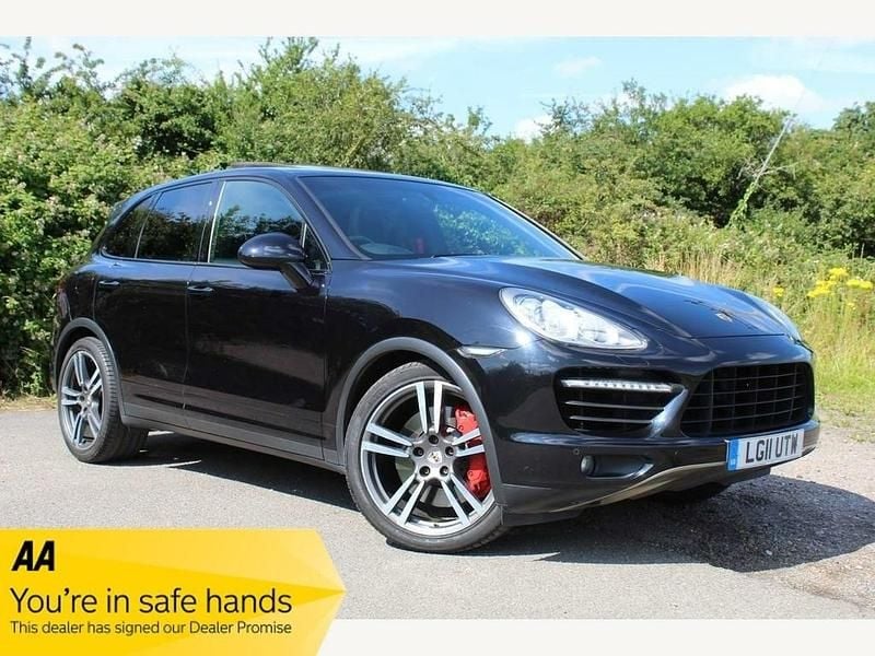 Black Used 2011 Porsche Cayenne Turbo SUV | £19,990 - Image 1/3
