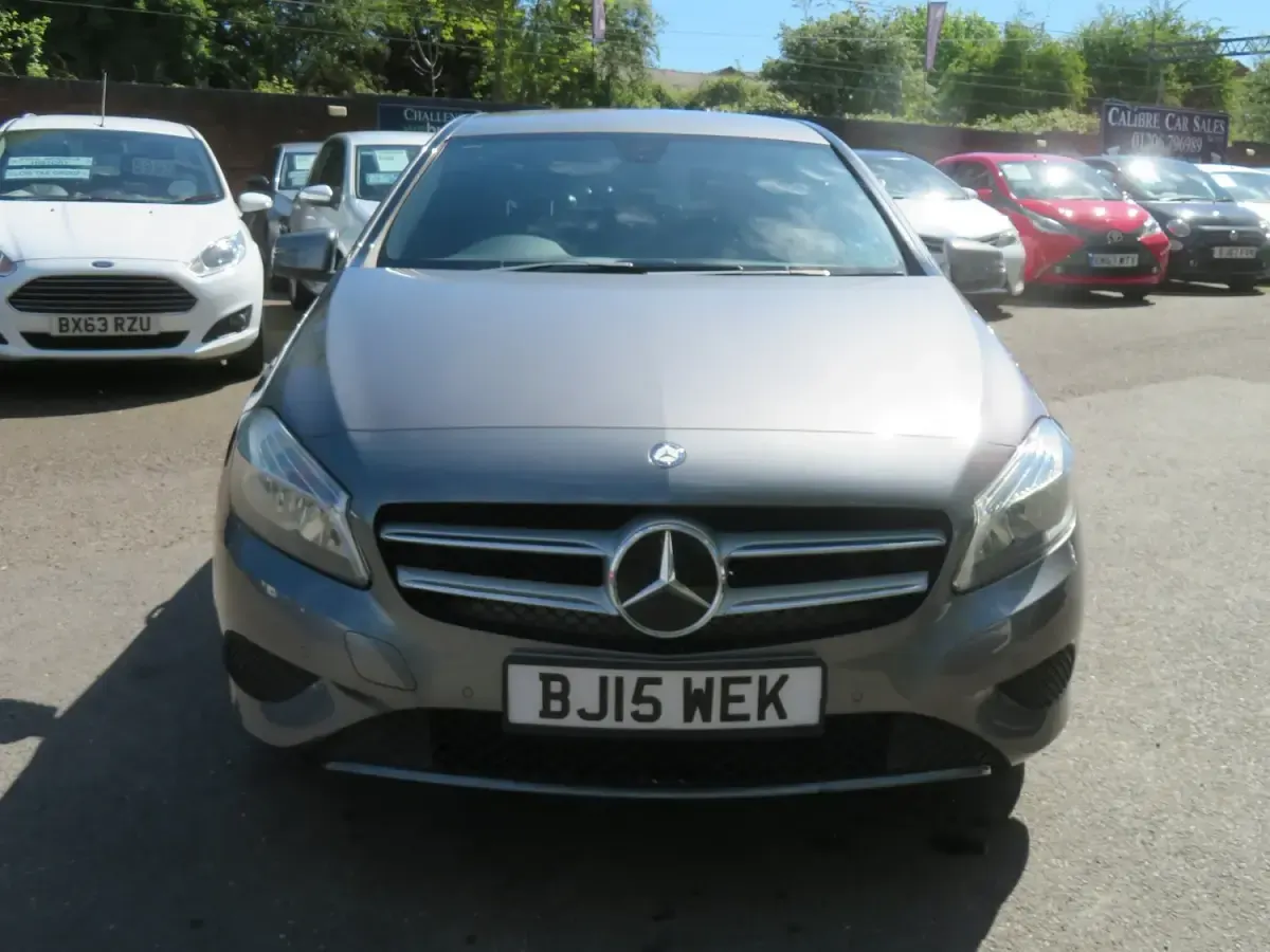 Used Mercedes A180 Sport Edition 109 HP (80 kW) 2015 Grey Hatchback